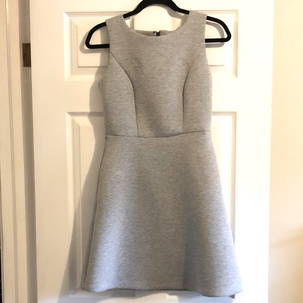 Grey dress with pockets